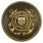 Bronze Coast-Guard Emblem