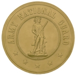 Bronze National-Guard Emblem