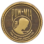 Bronze POW-MIA Emblem