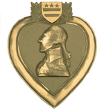 Bronze Purple-Heart Emblem