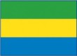 Gabon367 Flag