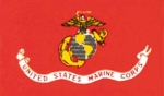 Marine Military Flag