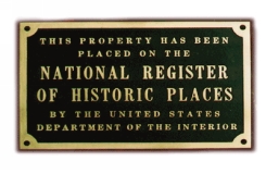 National Register Plaque