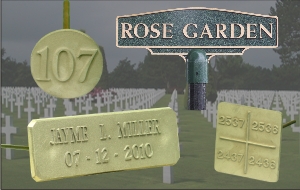 Cemetery Grave Markers